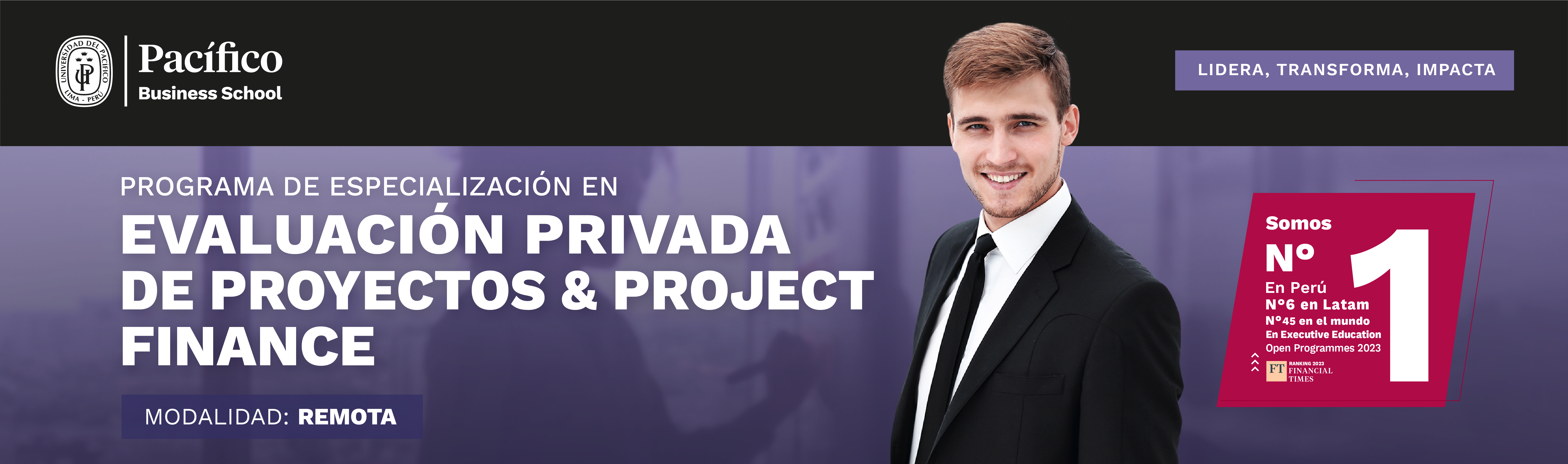 Programa de Especialización en Evaluación Privada de Proyectos & Project Finance