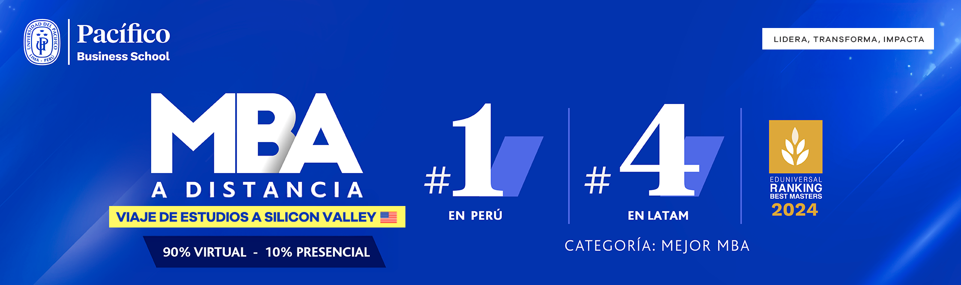 Bienvenido al MBA a distancia de la Pacífico