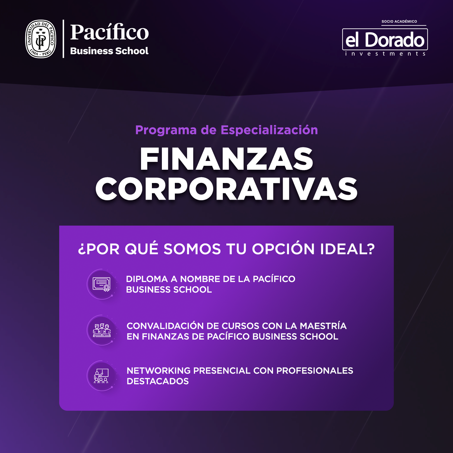 Programa de Especialización en Finanzas Corporativas
