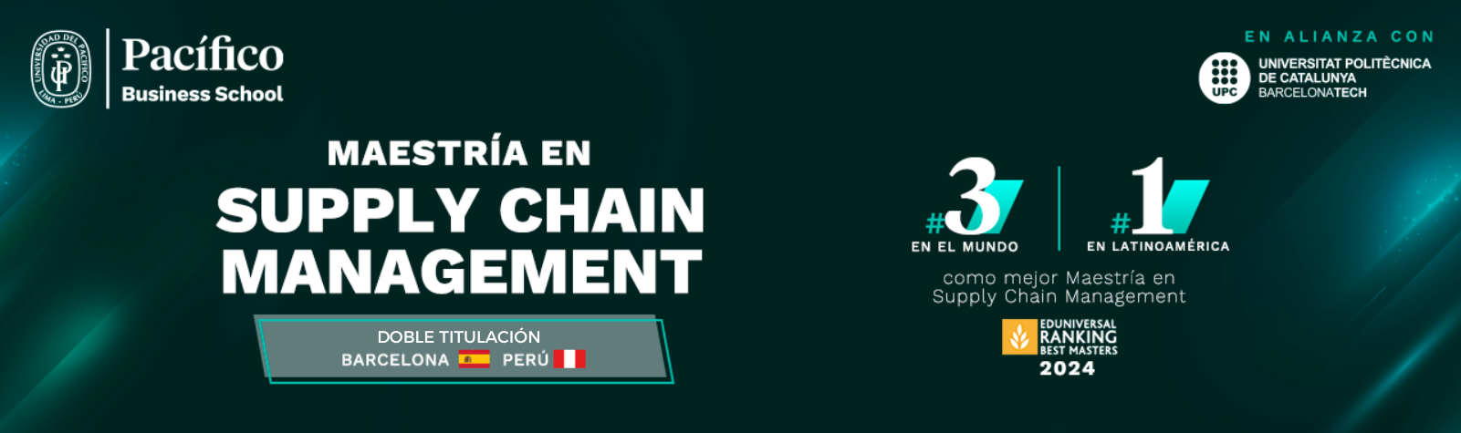 Maestría en Supply Chain Management de Pacífico Business School