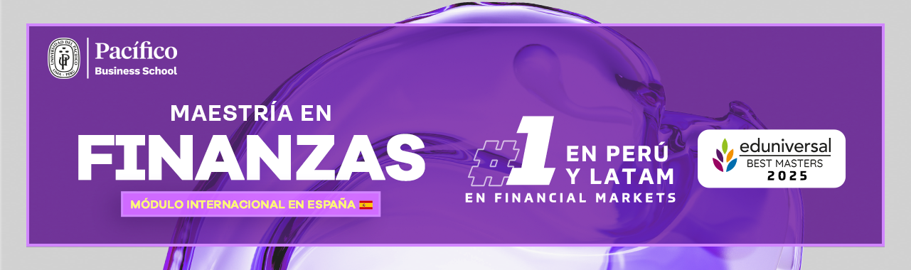 Maestría en Finanzas de la Pacífico, nueva línea gráfica de la Maestría en Finanzas, bienvenido a la Maestría en Finanzas