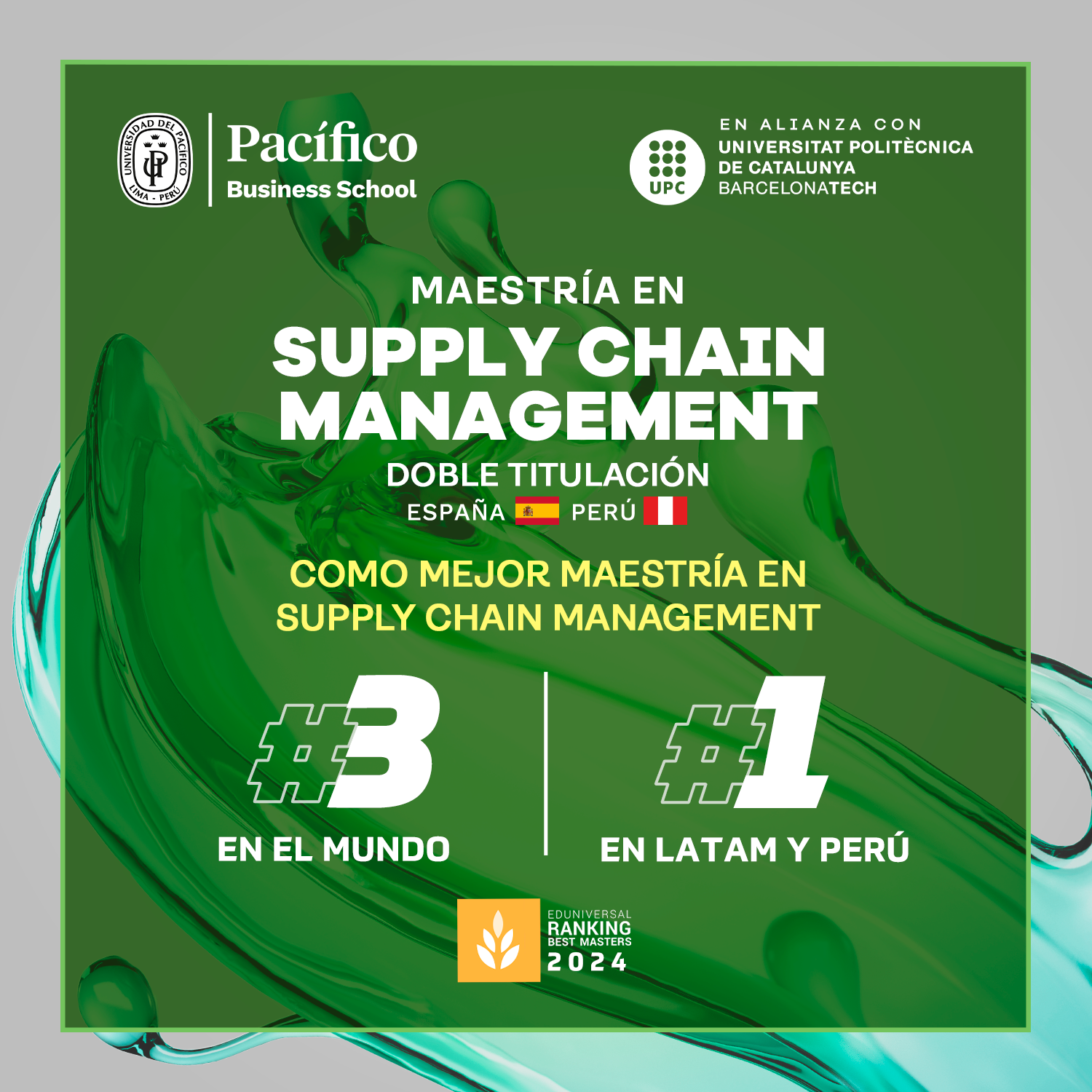 Maestría en Supply Chain Management de Pacífico Business School